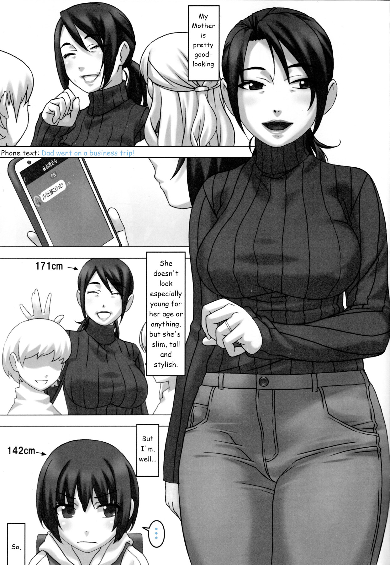 Hentai Manga Comic-Me and Mother-Read-2